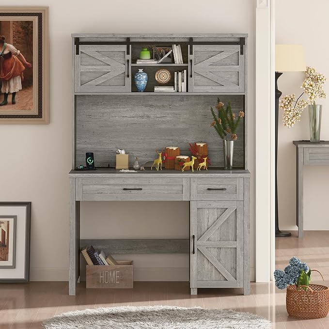 Farmhouse 47" Executive Desk, Computer Desk - Image 7