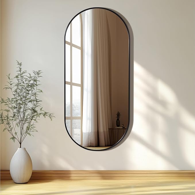 Navaris Full Length Arch Mirror, Living Room, Bathroom or Hallway by Navaris
