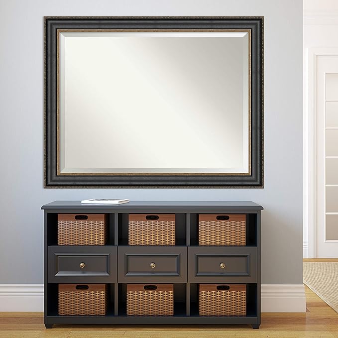 Amanti Art Black Bathroom Mirror - Image 5