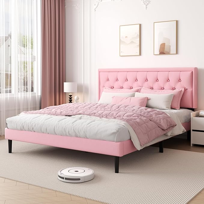 King Size Platform Bed Frame by CXVXbedframe