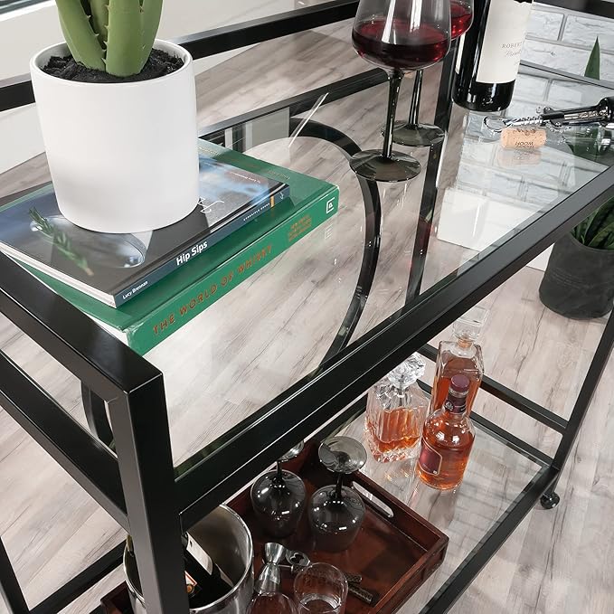 Sauder International Lux Bar Cart - Image 6