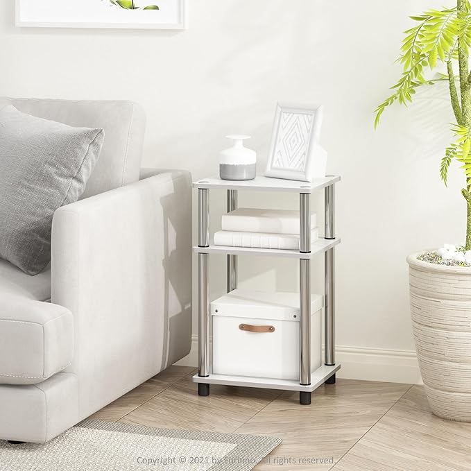 Furinno Simplistic End Side Night Stand/Bedside Table - Image 2