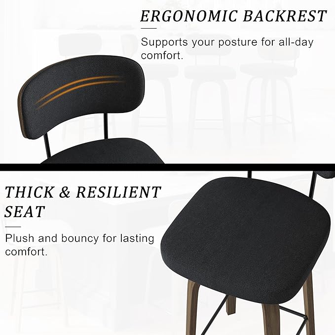 Swivel Counter Height Bar Stools - Image 7