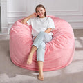 Hobestluk 4ft Bean Bag Chairs for Adults Large Beanbag Chair by YourHomeDeservesMore