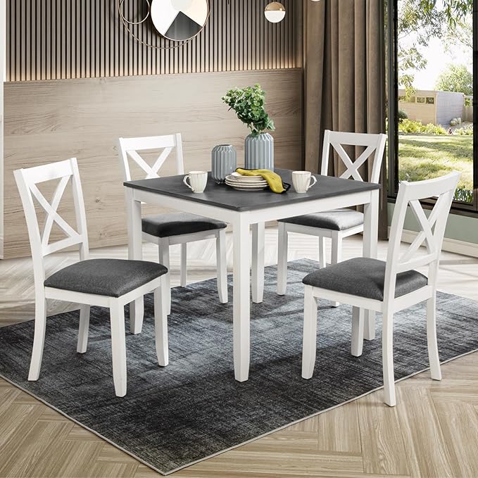 Ball & Cast 5 Piece Dining Table Set - Image 3