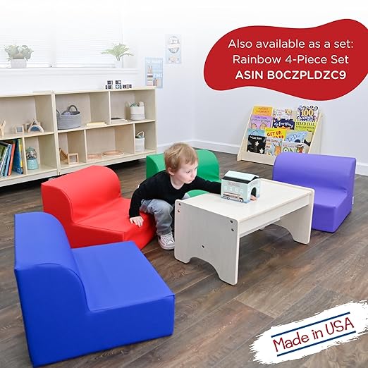 Children's Factory Library Lounger, Flexible Seating Classroom Furniture - Image 6
