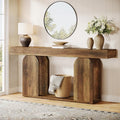 Tribesigns 70.9-Inch Extra Long Sofa Table, Farmhouse Console Tables by Tribesigns