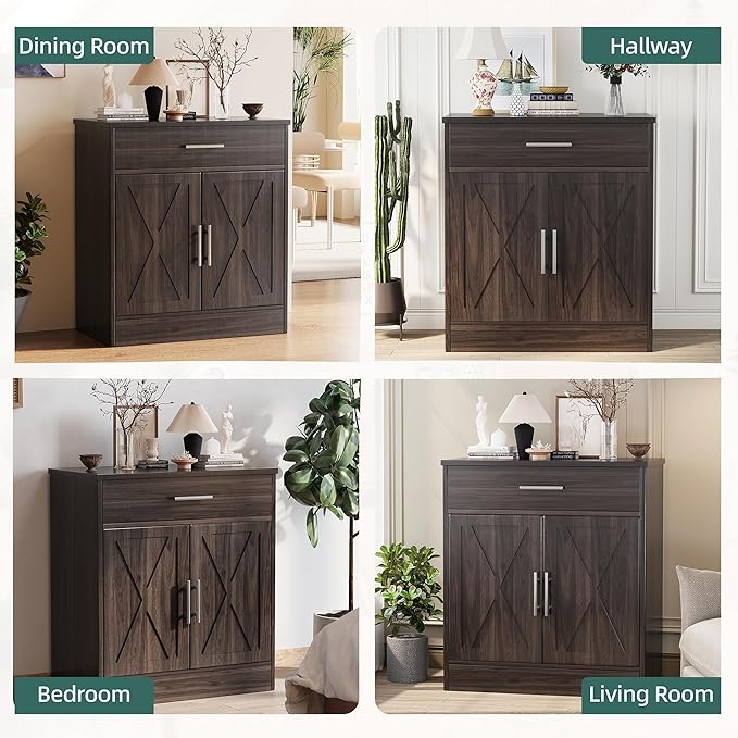 Shintenchi Farmhouse Storage Cabinets - Image 7
