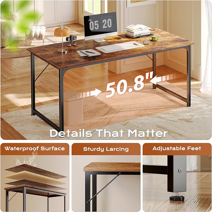 PRAISUN 54 X 24 Inch Computer Desk - Image 7