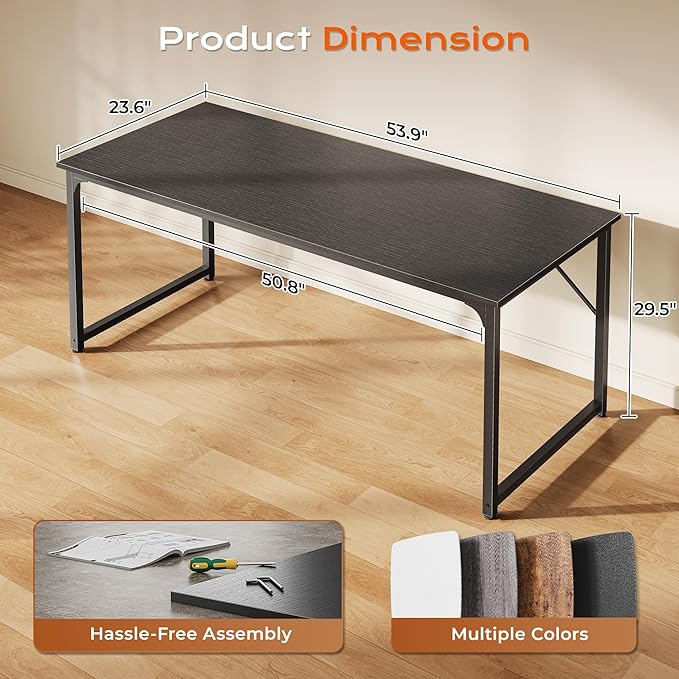 PRAISUN 54 X 24 Inch Computer Desk - Image 2