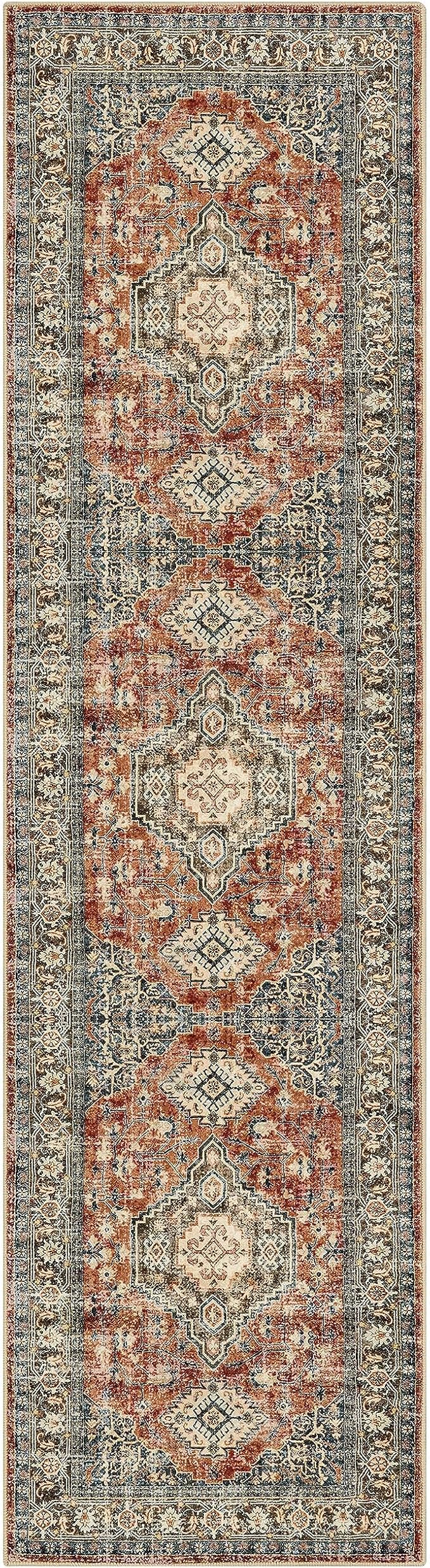 Lahome Oriental Hallway Runner Rug Non Slip, 2x8 Washable Runners - Image 6
