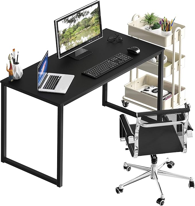SHW Mission 40-Inch Home Office Computer Desk - Image 4