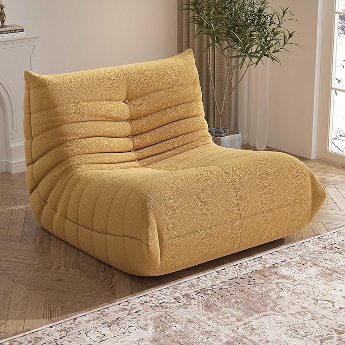 Bean Bag Chair, Memory Foam Bean Bag Sofa Large Bean Bag Chair - Image 3