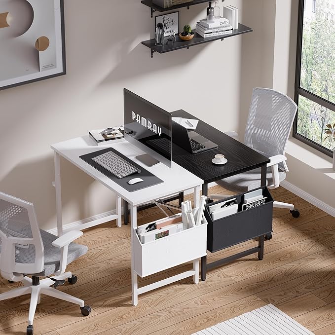 Pamray 32 Inch Computer Desk Small Spaces Desk - Image 2