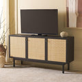 SAFAVIEH Aino TV Stand for up to 60" Flatscreen – Black by SAFAVIEH