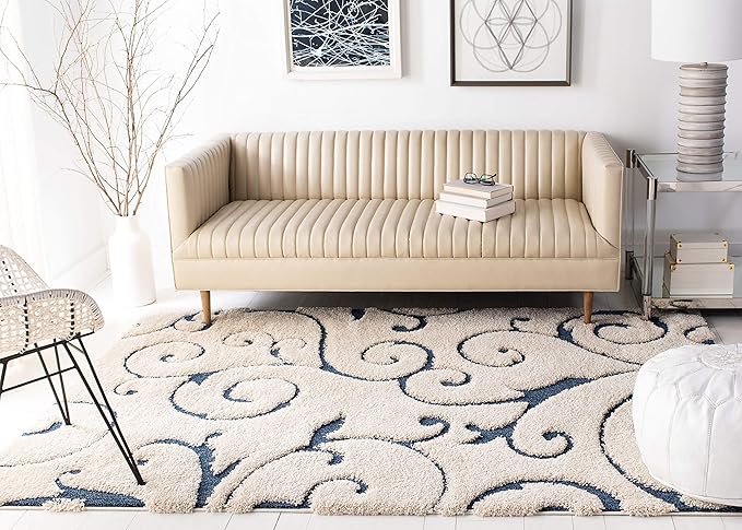 SAFAVIEH Florida Shag Collection Accent Rug - Image 2