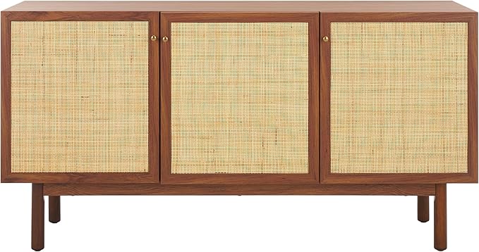 SAFAVIEH Aino TV Stand for up to 60" Flatscreen – Walnut Brown - Image 8
