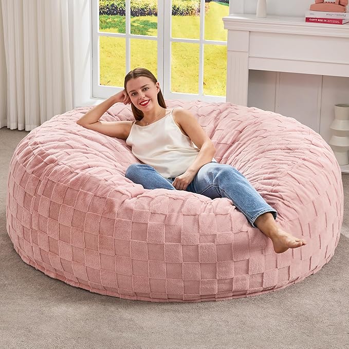 Hobestluk Bean Bag Chairs Beanbag Chair by YourHomeDeservesMore