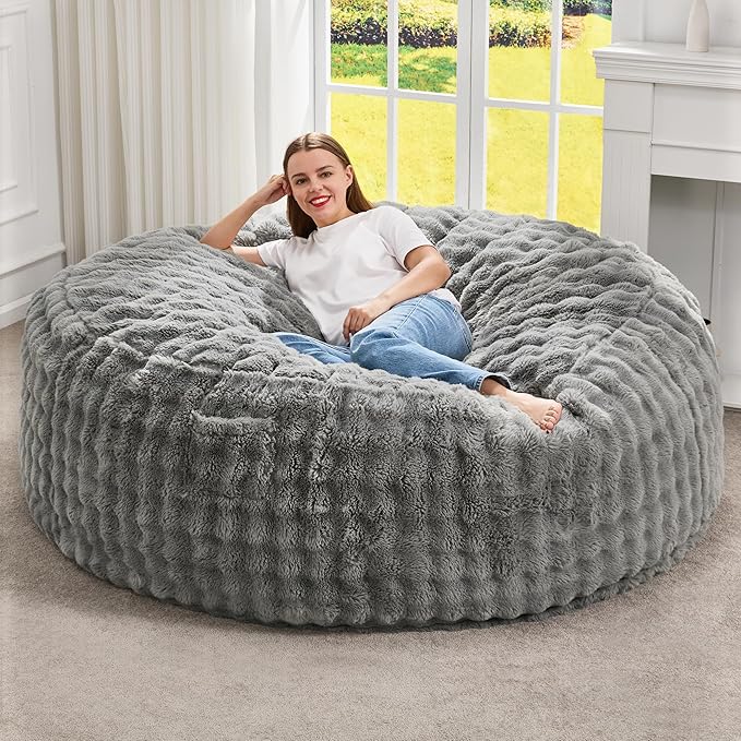 Hobestluk Bean Bag Chairs 5ft Beanbag Chair by YourHomeDeservesMore