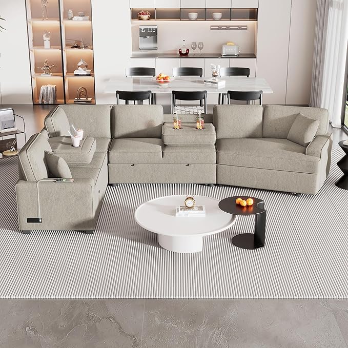 126" Extra Large Pull-Out Sofa Bed - Image 3