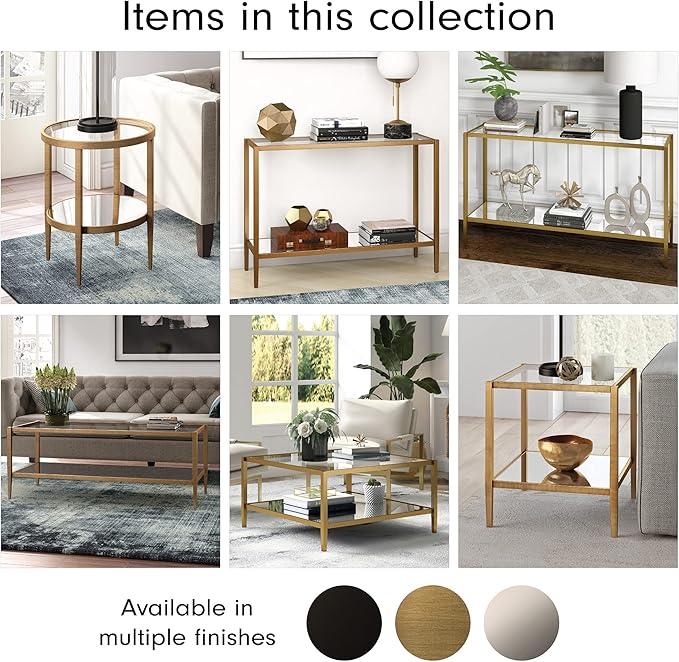 Henn&Hart 20" Wide Square Side Table - Image 10