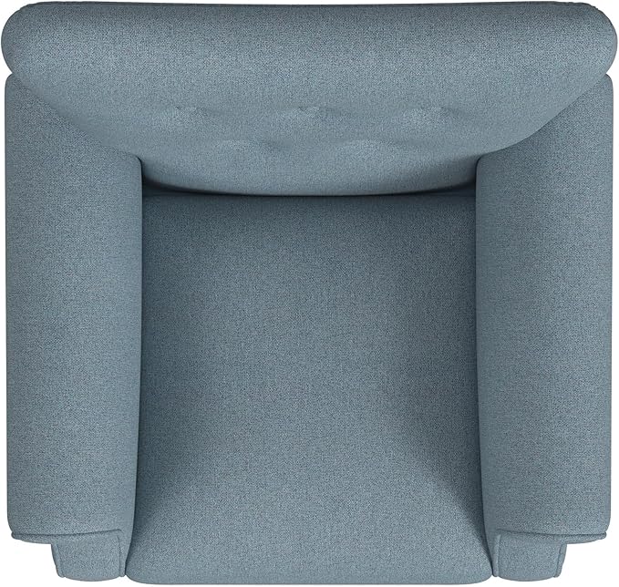 Home Decor | Upholstered Rolled Arm Wingback Accent Chair | Accent Chairs - Image 6
