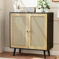 Rattan Sideboard Buffet, Accent Cabinet Cupboard Console Small Cabinet by INFURNICHomeFurniture