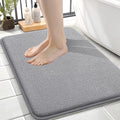 OLANLY Thick Memory Foam Bath Mat Rug 24x16, Extra Soft Absorbent Bathroom Rug by OLANLY
