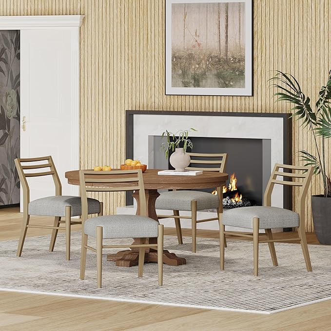 Christopher Knight Home Felly Dining Set, 20.25 "W x 24 "D x 34 "H, Natural - Image 2