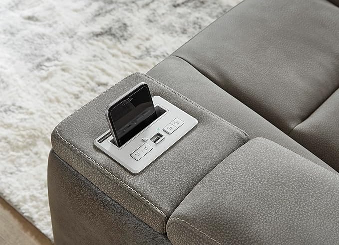 Signature Design by Ashley Next-Gen DuraPella Modern Faux Leather Power - Image 13