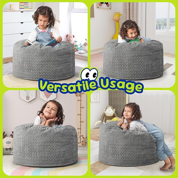 Hobestluk Bean Bag Chairs 2.5FT Bean Bag Chair - Image 6