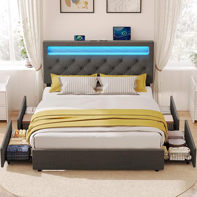 Rolanstar Full Size Bed Frame - Image 2