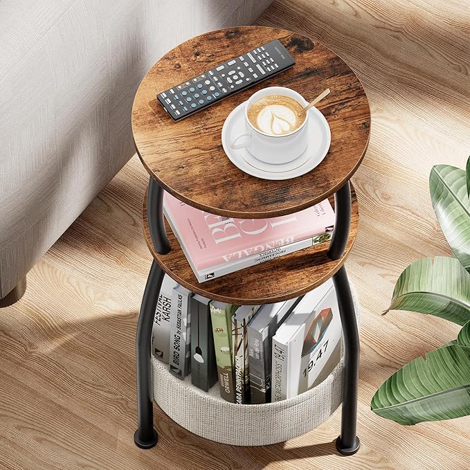 Round Side Table for Small Spaces - Image 9