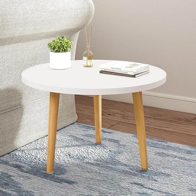 Round Coffee Table Low Table - Image 5