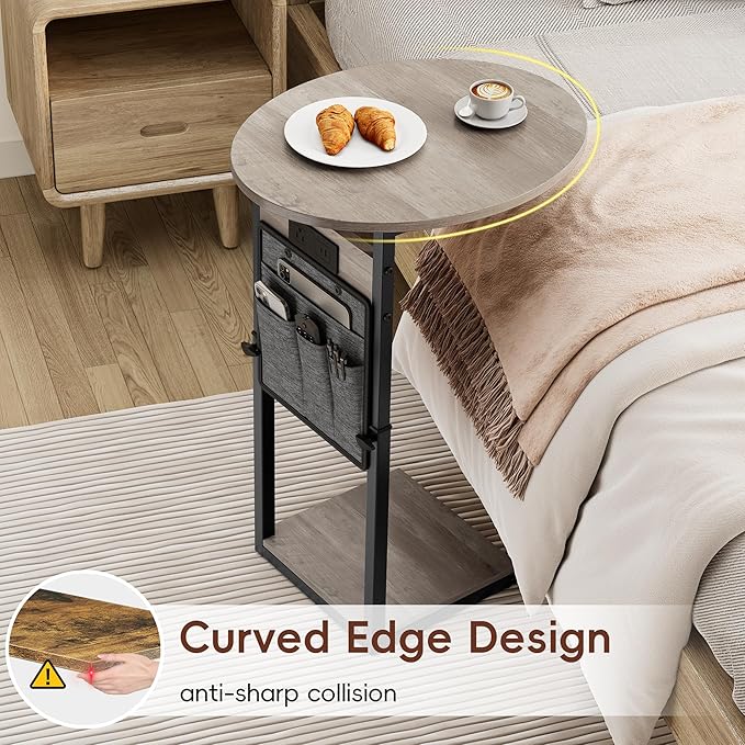Vagusicc C Shaped End Table - Image 3