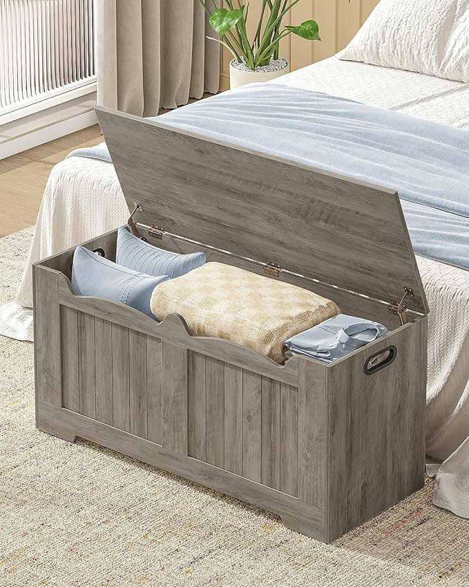 39.4" Storage Chest, Storage Bench Trunk - Image 2
