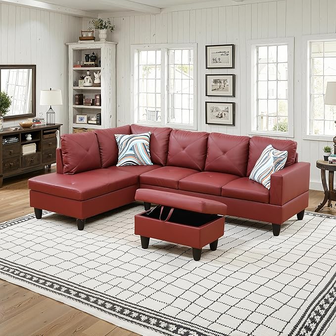 NicBex Sectional Couch 3 Pieces Sofa Set - Image 2