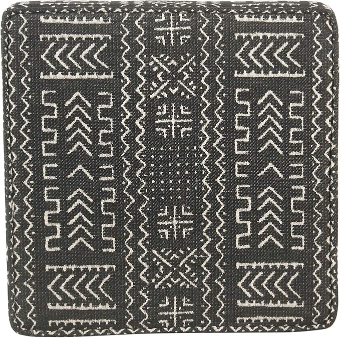 Homepop Home Decor | K7342-F2267 | Classic Square Storage Ottoman - Image 8