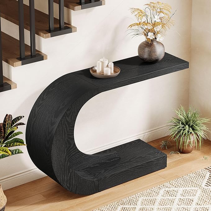 Tribesigns 43.3" Mid-Century Modern Console Table - Image 4