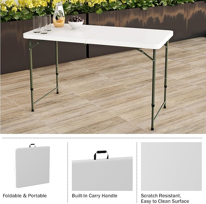 Adjustable Folding Table - Image 4