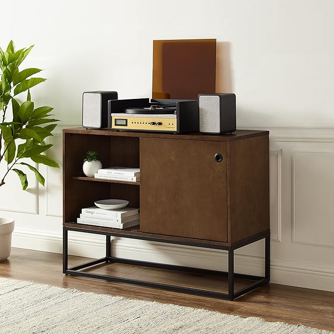Crosley Furniture Byron Media Console and Record Player Stand - Image 8