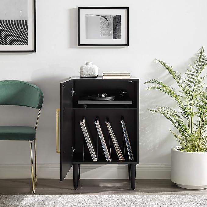 Crosley Furniture Everett Record Player Stand - Image 8