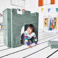 Yourigami Kids and Toddler Play Castle, Playroom Couch Add-On Set, Durable by Yourigami