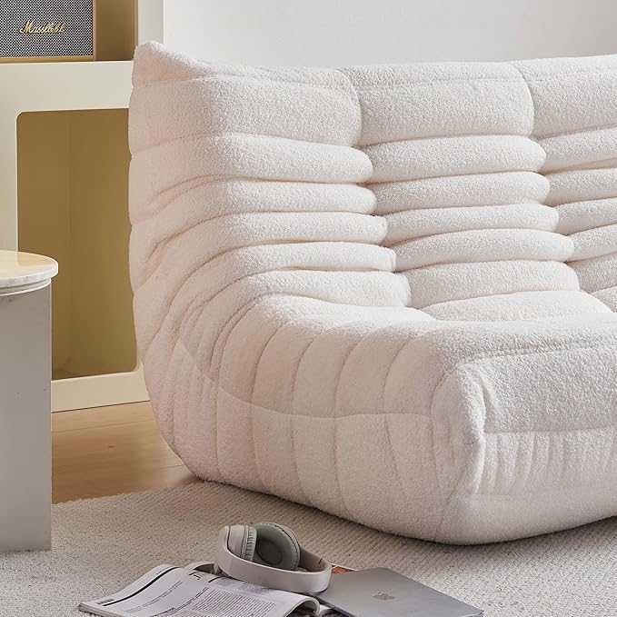 Bean Bag Chair for Adults, Oversized Loveseat Fireside Chair Comfy Lazy Floor - Image 6