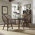 LIBERTY FURNITURE INDUSTRIES, INC. Hearthstone Ridge 5 Piece Rectangular Table by LibertyFurniture