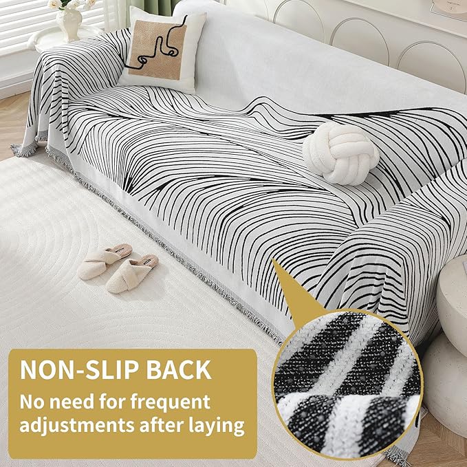 Non Slip Sofa Covers Couch Covers - Image 2