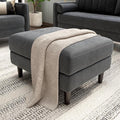 Bush Home Storage Ottoman with Tray, Living Room Furniture, Max Collection by BushHome