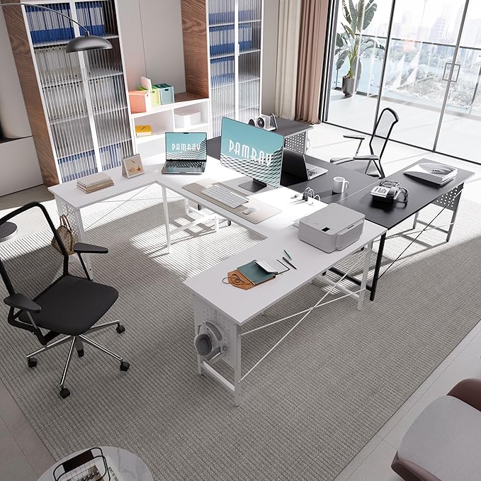 Pamray 71 Inch Large Computer Desk - Image 6