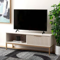 SAFAVIEH Lylia TV Stand for up to 55" Flatscreen – White by SAFAVIEH