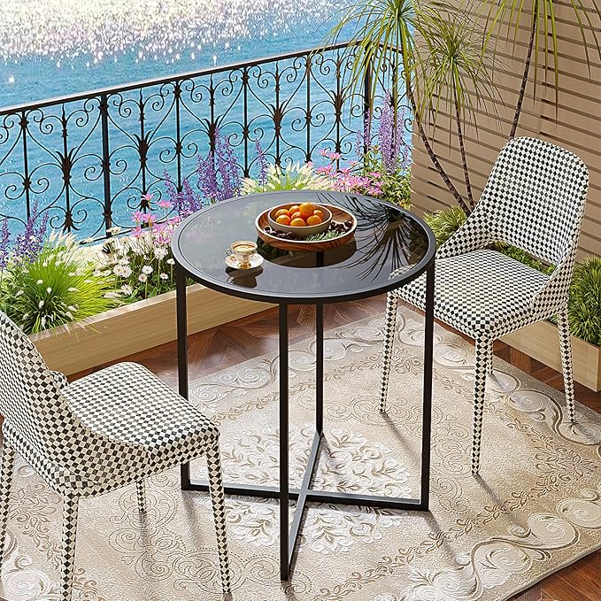 SAYGOER Small Round Dining Table - Image 6